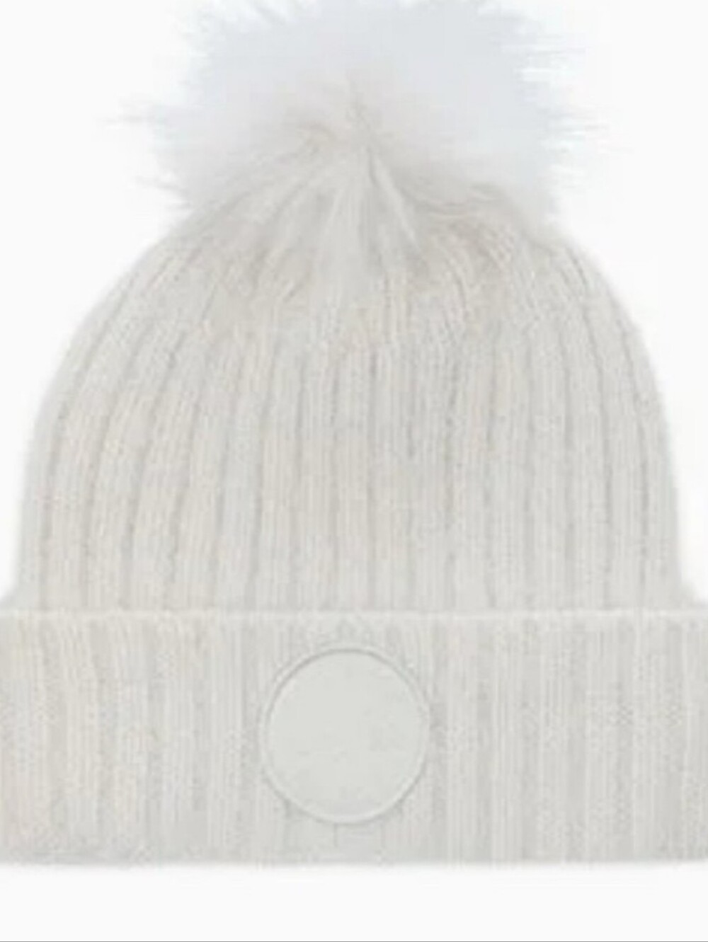 Converse Patch Logo Pom Beanie Hat